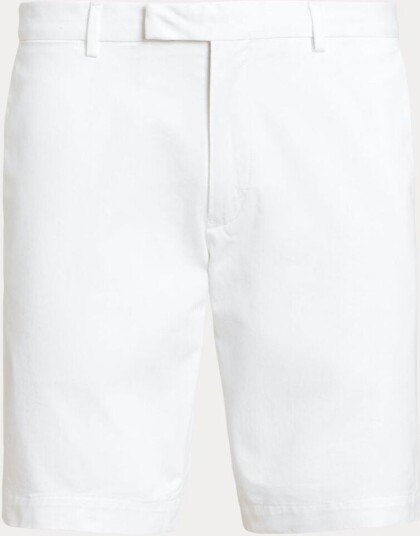 Ralph Lauren Stretch Slim Fit Chino Shorts Herre Hvit 36