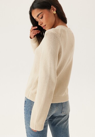 Selected Femme Slfivy Ls Knit O neck Cardigan