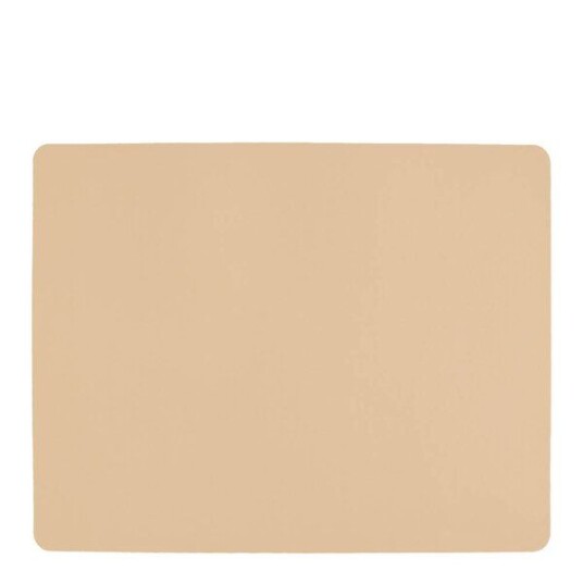 Aida - Bordbrikke i silikon 42x33 cm beige