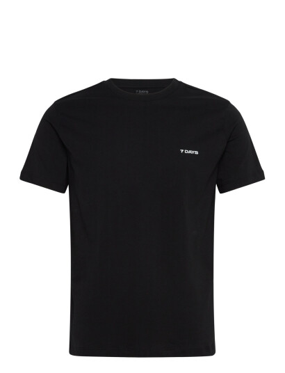 7 DAYS Active Basic Tee Black XL
