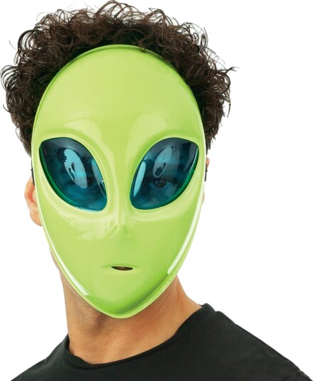 Ptit Clown Alien Maske Grønn One size 23854