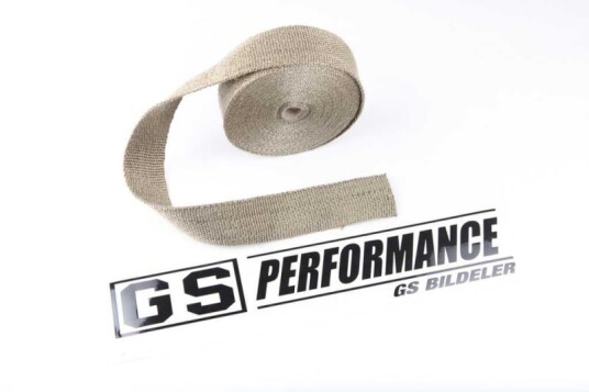 Gs Performance GS Performance varmebandasje 1200`C titanium ca16,5meter GSP RT002LA Gs Performance GS Performance varmebandasje 1200`C titanium ca16,5meter GSP RT002LA