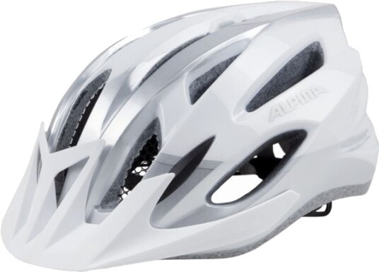Cykelhjelm Alpina Mtb17 Hvid-Sølv 54-58