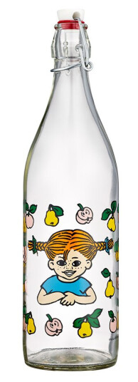 Muurla   Pippi glassflaske 1L frukter klar