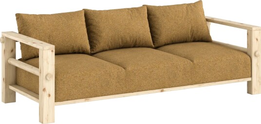 Karup Design Bare Sofa Rå/643 Gylden Oker Karup Design Bare Sofa Rå/643 Gylden Oker