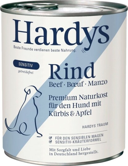 Hardys Våtfôr Sensitive Okse 24 X 800 G