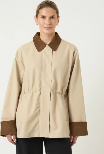 YAS Yasanca Ls Parka Jacket S. Noos Beige 46 YAS Yasanca Ls Parka Jacket S. Noos Beige 46