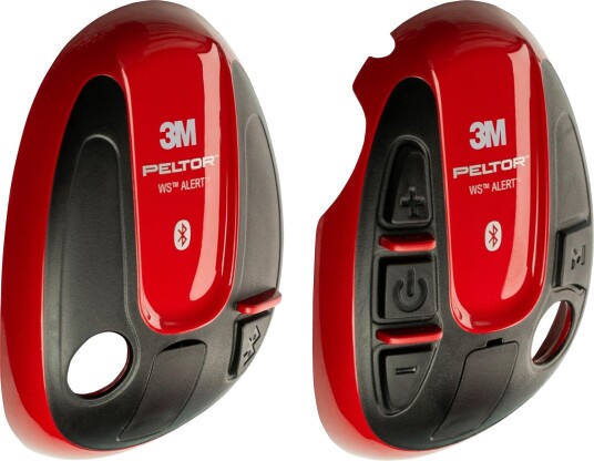 3M Peltor 7100246986 Skall Til WS Alert Rød Hørselvern