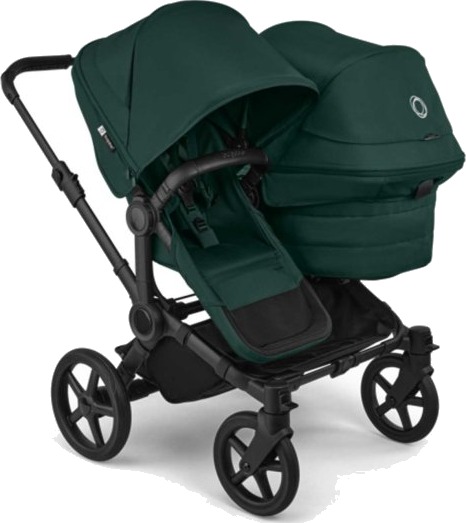 Bugaboo Donkey 6 Søskenvogn Fern Green