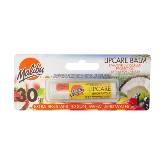Malibu Lipbalm Lemon SPF30 5g Malibu Lipbalm Lemon SPF30 5g