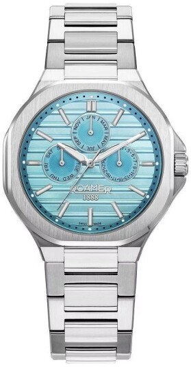 Roamer Monza Herreklokke 995989 41 05 20 Spirit Of Time Blå/Stål
