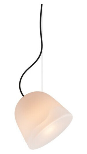 Bright Breeze Pendel Opal/Messing/Svart ledning