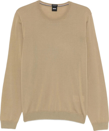 Boss Herre Strikkevarer Beige XL,