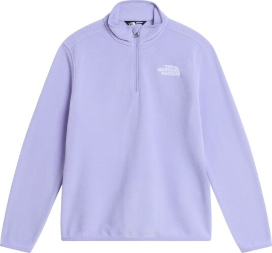The North Face Fleecegenser Glacier 1/4 glidelås Pale Plum The North Face 6 år (116) Fleecejakke Lilla Rosa