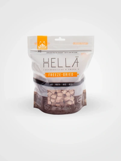 Mush Hellä Frysetørket Storfe 250 G
