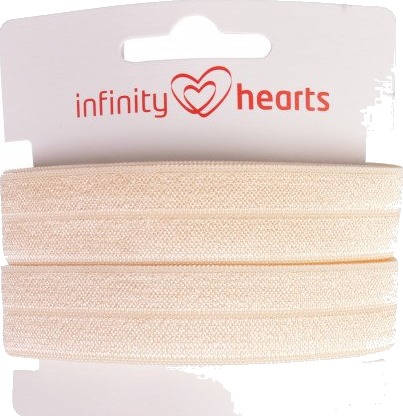 Infinity Hearts Foldestrikk 20mm 815 Beige 5m