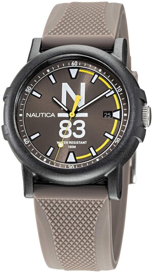 Nautica Herreklokke NAPEPS107 N83 Grå/Gummi Ø38 mm