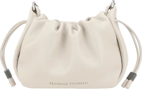 Brunello Cucinelli Dame Vesker Hvit ONE SIZE,