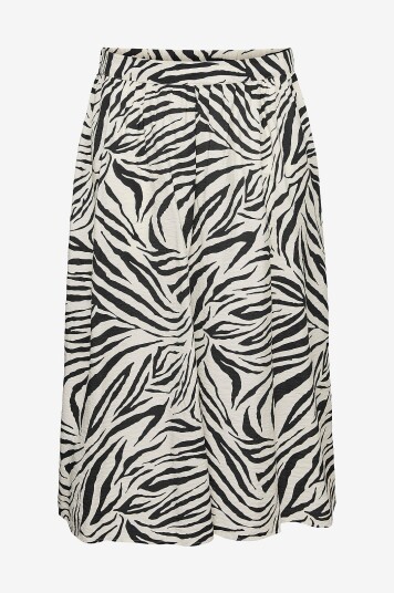 Vero Moda Curve   Skjørt vmcJosie Volume 7/8 Skirt Wvn GA Curve   Grå