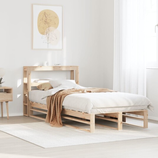 Sengeramme uten madrass 75x190 cm heltre furu 3306510