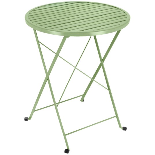 Pulsiva Sammenleggbart bord Fold rundt 2. sortering; 61x71 cm ØxH; Lysegrønn; Rund