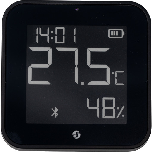Shelly BLU H&T Display ZB Sensor Svart
