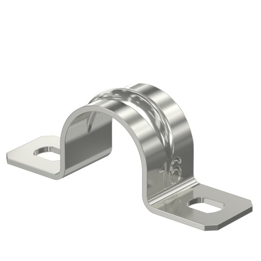 Obo Bettermann 1018661 Rørklemme rustfritt stål 16 mm Installasjonsmaterial