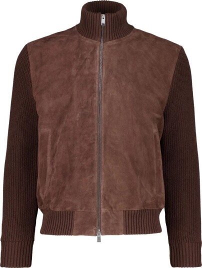 Boss Herre Jakker Brun M,