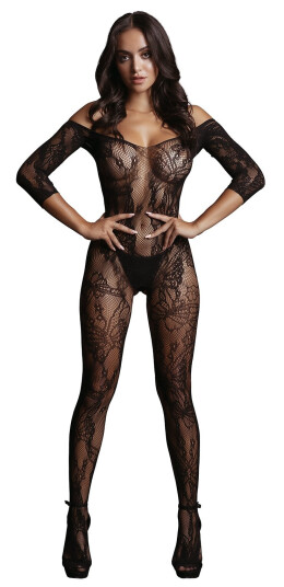 Le Désir Langermet Catsuit        - Svart - One Size