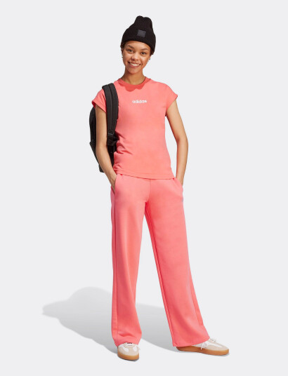 adidas Sportswear W Lin Sj T - Pink - XS