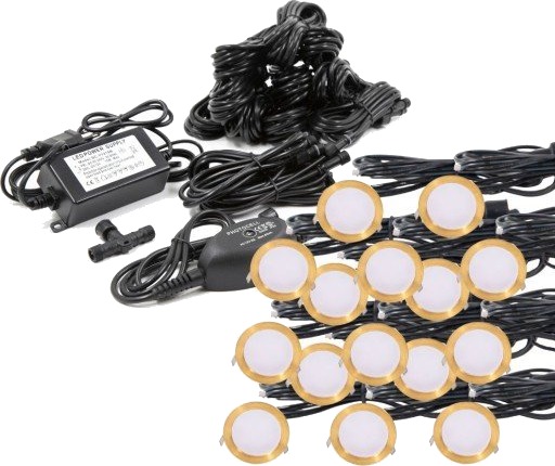 Light By Juhl Cosmos innfelt spotlight messing 15 pk
