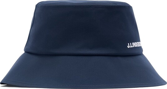 J.Lindeberg Sandy Rain Bucket Hat Blå Golf regnhatt JL Navy J.Lindeberg Sandy Rain Bucket Hat Blå Golf regnhatt JL Navy