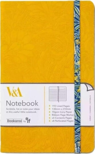Bookaroo Notatbok/Journal A5 Morris Tulip & Willow