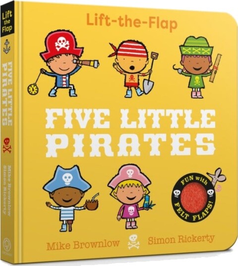 Five Little Pirates  LifttheFlap