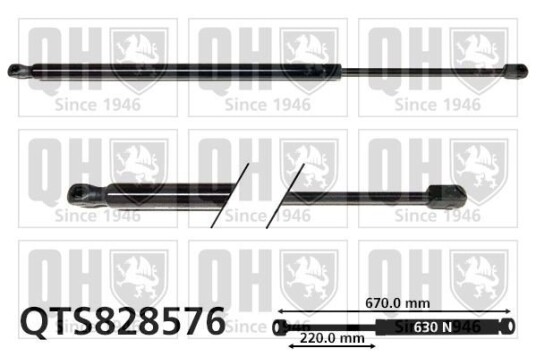 Baklukedemper QUINTON HAZELL QTS828576