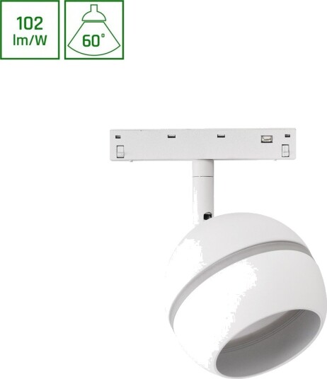 10W SHIFT BASIC GLOBE RING skinnespot 48V   2700K IP20 48V DC 2 års garanti   Dimbar : Ikke dimbar Kulør : Varm