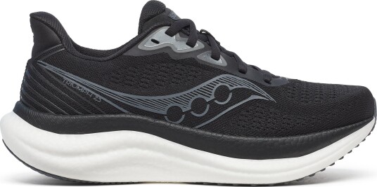 Saucony Women's Triumph 23 Wide Black/white 36