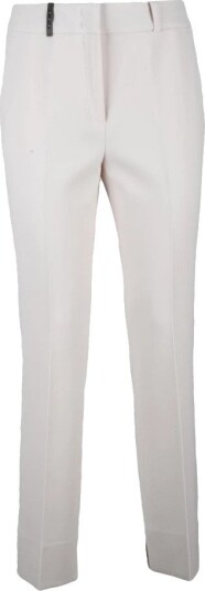Peserico Dame Bukser Hvit 2XL,