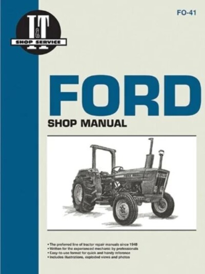 Ford Model 2310-4610su Tractor Service Repair Manual Av Haynes Publishing