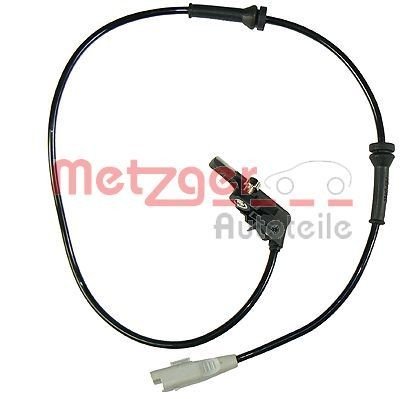 Sensor, ABS METZGER 0900394