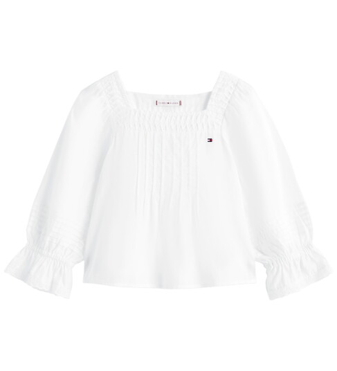 Tommy Hilfiger Broderie Anglaise Blouse White 40 Tommy Hilfiger Broderie Anglaise Blouse White 40