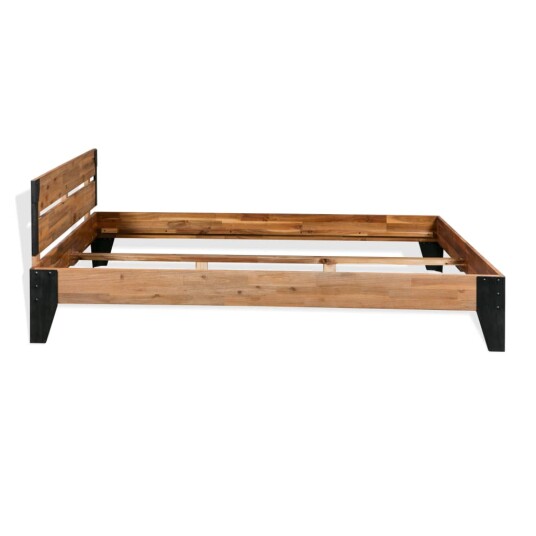  Sengeramme heltre akasie 152x203 cm