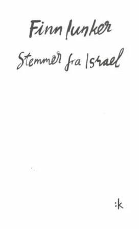 Stemmer Fra Israel Av Finn Iunker