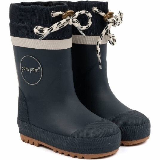 Pom Pom Termo Gummistøvle Navy 30