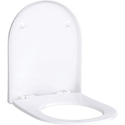 Geberit Acanto Toalettsete med Soft Close - Hvit 350x437x49mm