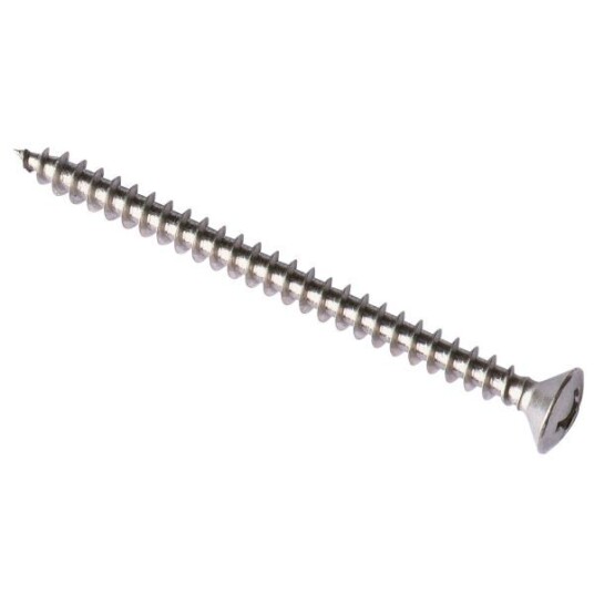 FIXX 4443580 VVS-skrue 5,5 mm, pozidrive-Z, A2 30 mm, 20-pakning