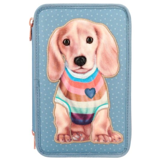 TOPModel Triple Pencil Case with Application CITY GIRLS  0412561 