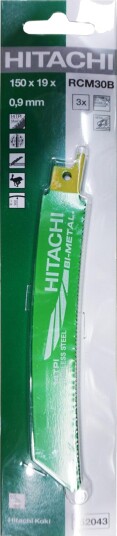 Hikoki RCM30B Bajonettsagblad for metall 150mm - 3 stk Hikoki RCM30B Bajonettsagblad for metall 150mm - 3 stk