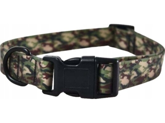 Barry King Vanntett Hundehalsbånd Pvc Kamuflasje 1,5X25-40Cm BK-17303