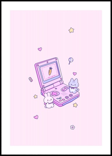 Pastel Pet Gaming Plakat / 70x100